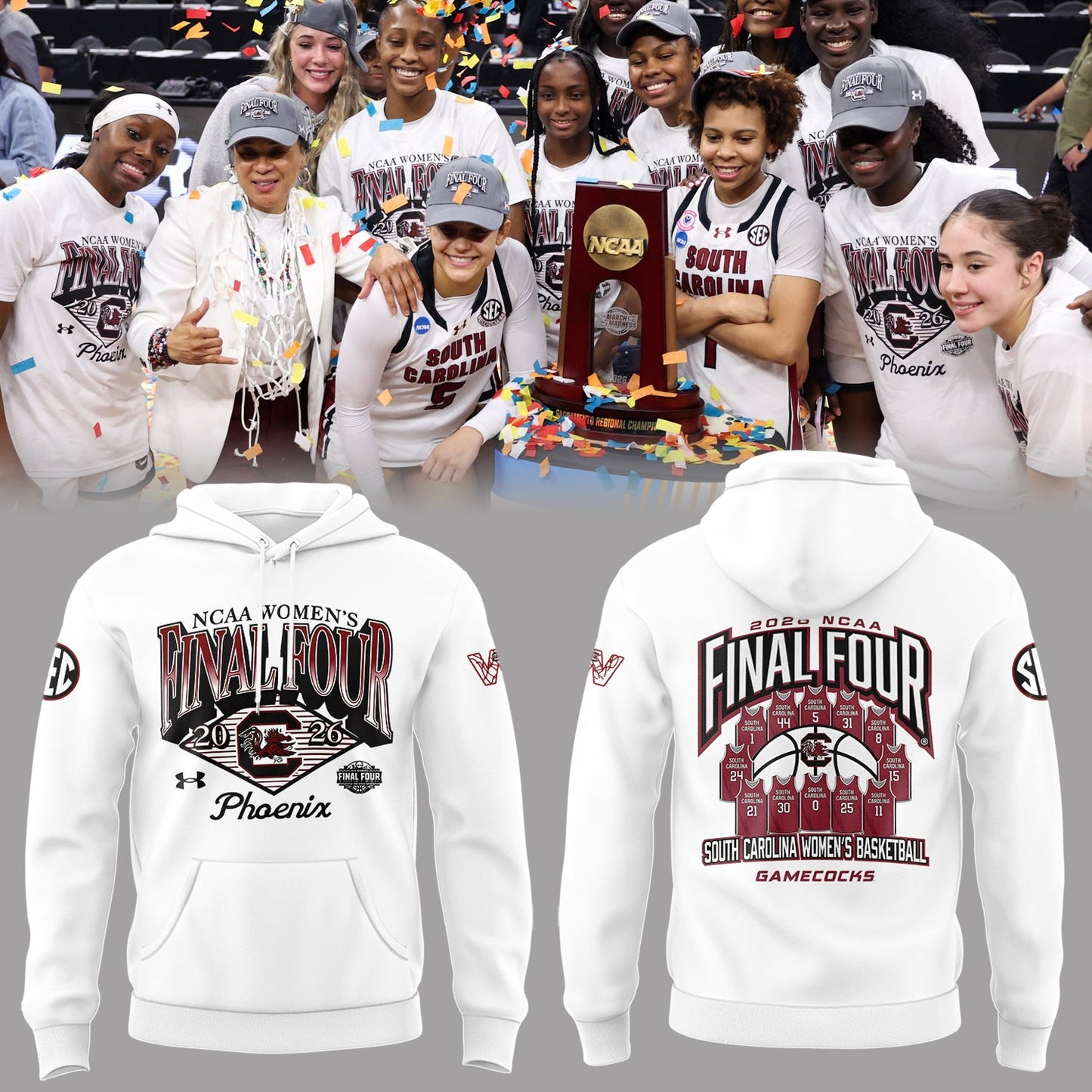 Limited Edition 2026 WBB Final Four 🏀 Hoodie