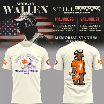 Limited Edition Still The Problem Tour 2026 At Memorial Stadium Shirt