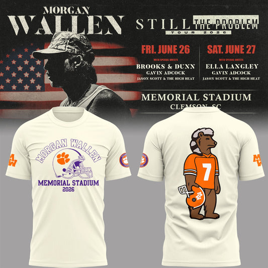 Limited Edition Still The Problem Tour 2026 At Memorial Stadium Shirt