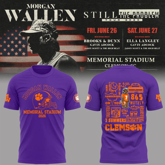 Limited Edition Still The Problem Tour 2026 At Memorial Stadium Shirt