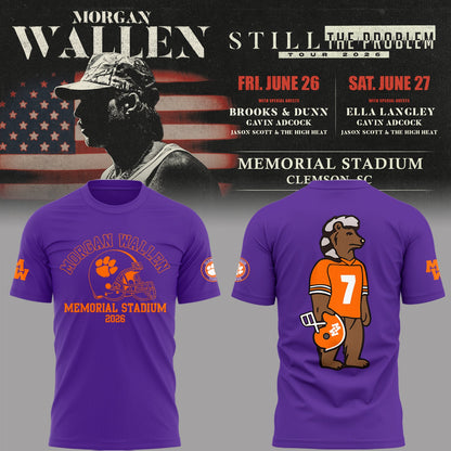 Limited Edition Still The Problem Tour 2026 At Memorial Stadium Shirt