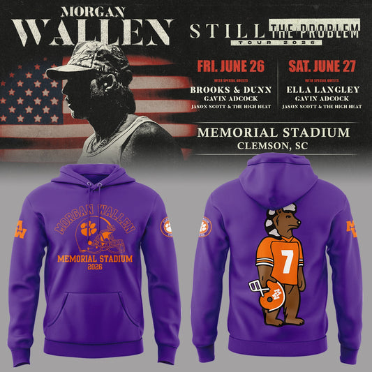 Limited Edition Still The Problem Tour 2026 At Memorial Stadium Hoodie