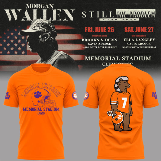 Limited Edition Still The Problem Tour 2026 At Memorial Stadium Shirt