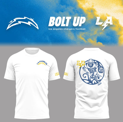 Limited Edition Chargers Bolt Up Shirt-PA073125013