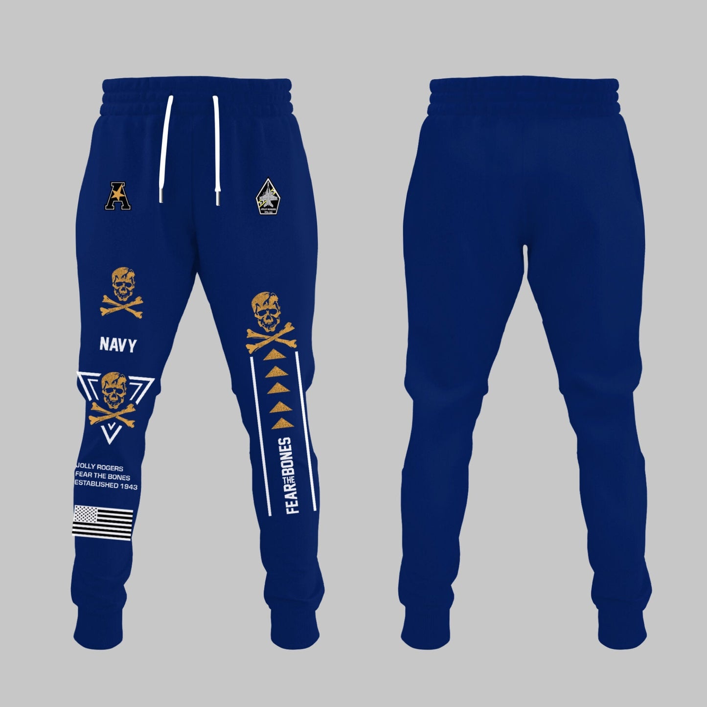 Navy FB 2024 Limited Veterans “Jolly Jogger” Hoodie