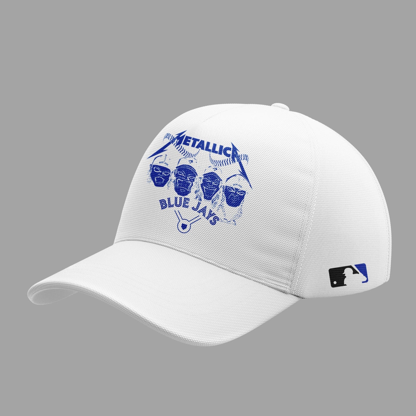 Limited Edition Blue Jays Baseball Metallica Night White TShirt-PU25042401