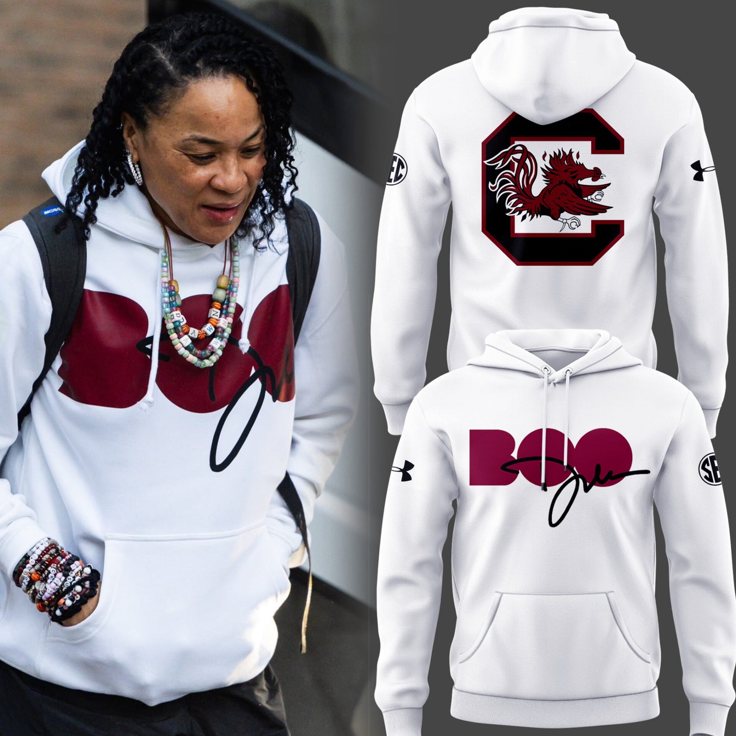 Limited Edition Dawn Staley BOO Hoodie
