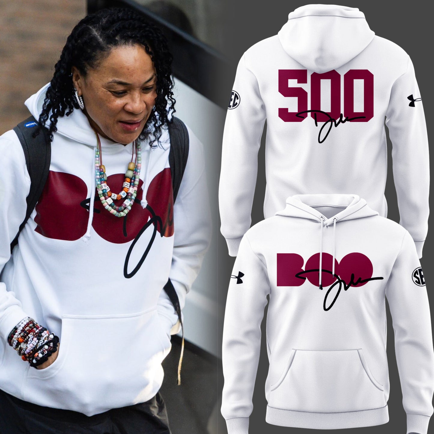 Limited Edition Dawn Staley BOO Hoodie