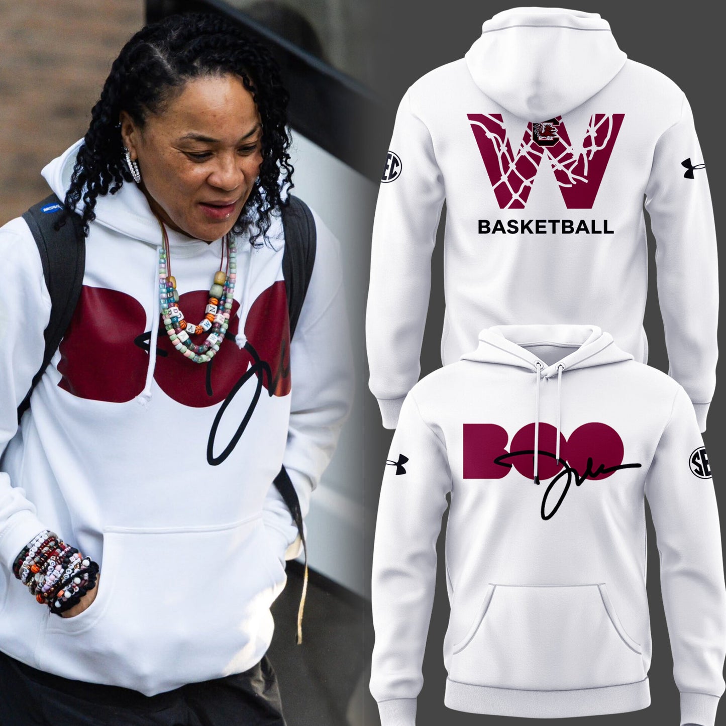 Limited Edition Dawn Staley BOO Hoodie