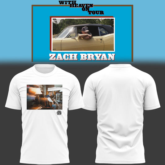 Limited Zach “With Heaven On Tour 2026.” TShirt-PU26030938