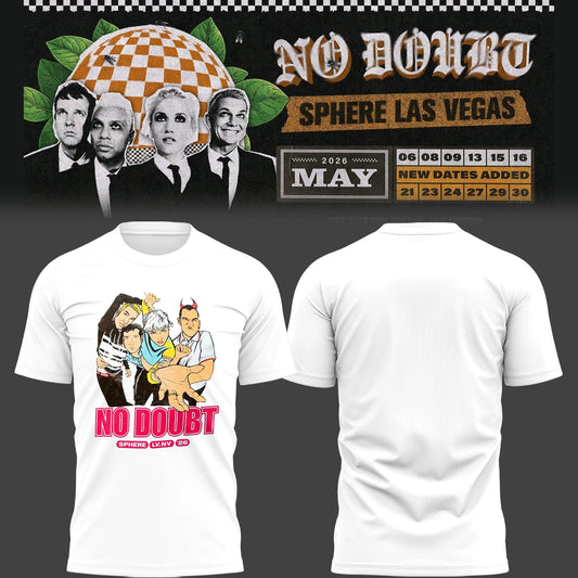 Limited Edition N. Doubt Live at Sphere 2026 Shirt-PU26050809