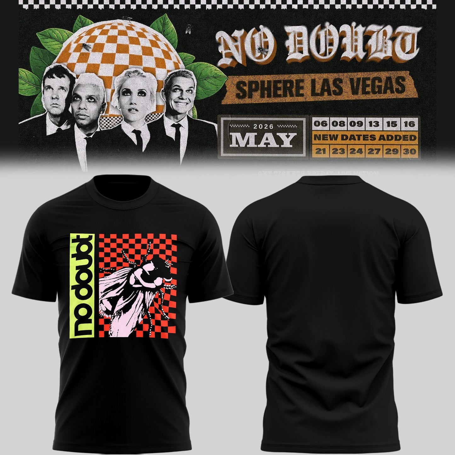 Limited Edition N. Doubt Live at Sphere 2026 Shirt-PU26050813