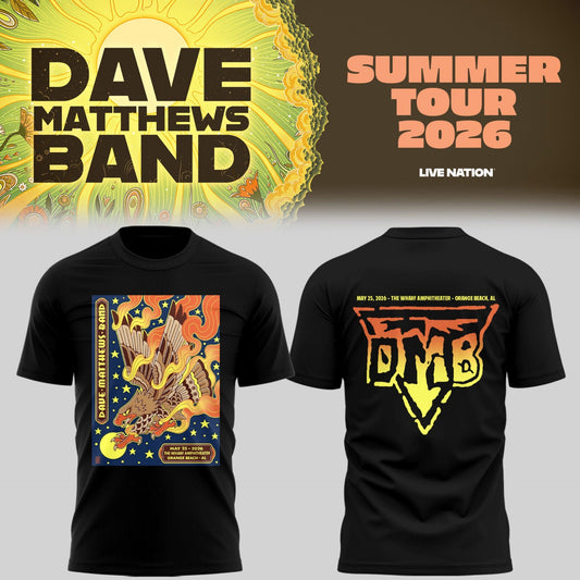 Limited Edition DMB Tour 2026 Shirt