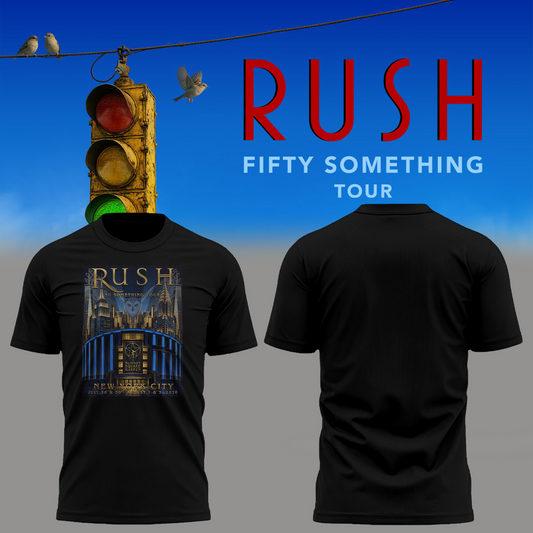 🔥 Rush “Fifty Something Tour 2026” Tee – Legendary Comeback Energy! 🔥