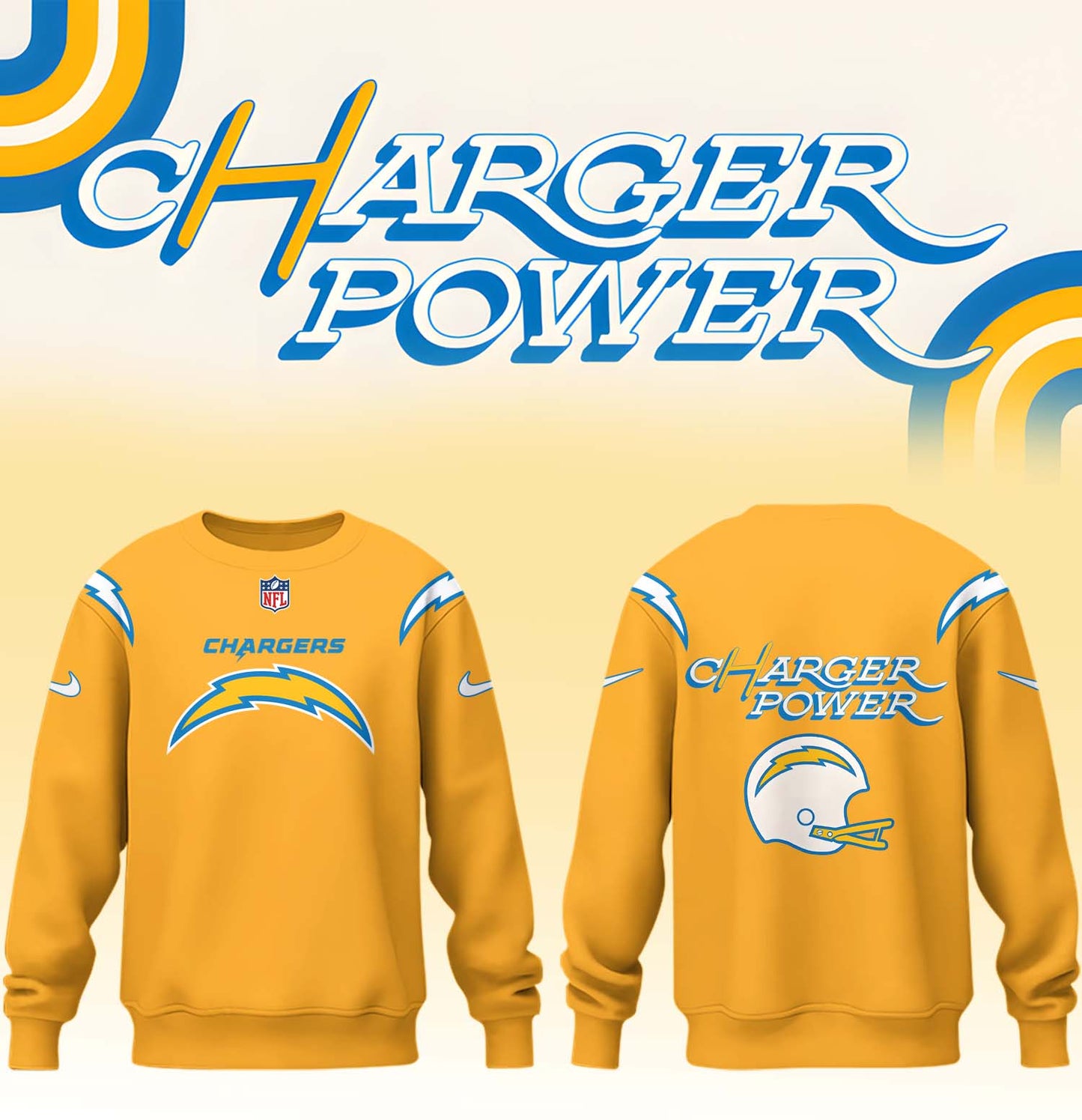 Los Angeles Chargers Power Sweatshirt