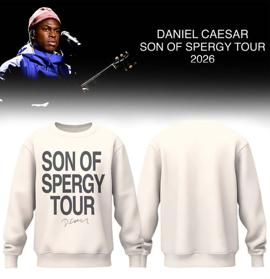 Daniel Caesar’s Son of Spergy Tour Signed Sweatshirt