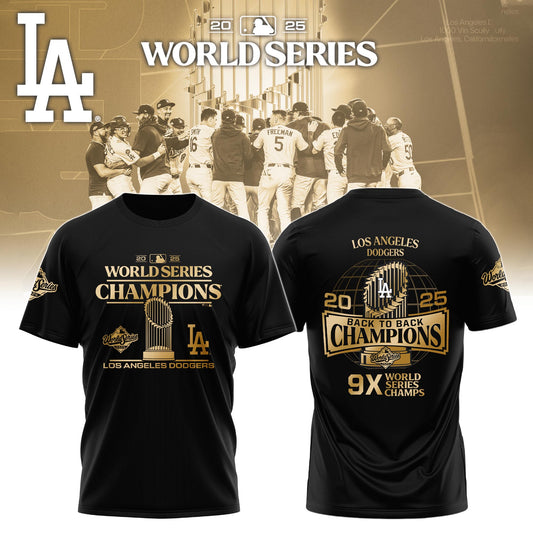 LA Dodgers WORLD SERIES CHAMPIONS 2025 Limited Edition Tee