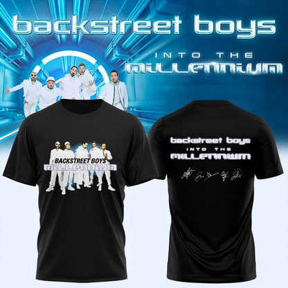 Backstreet Boys ”Into The Millennium” Limited Edition Signature – Tshirt