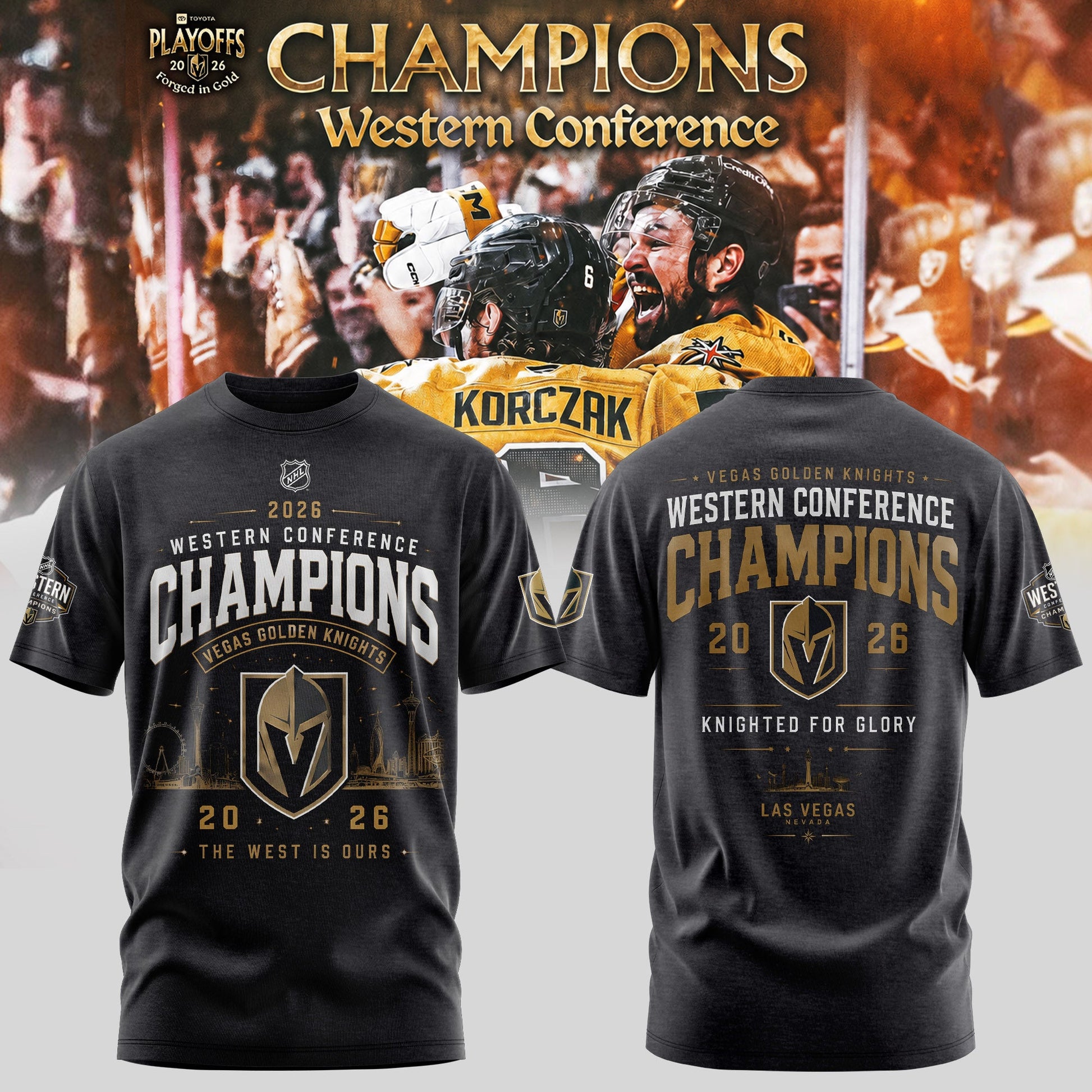 2026 Western Conference Champions Tshirt