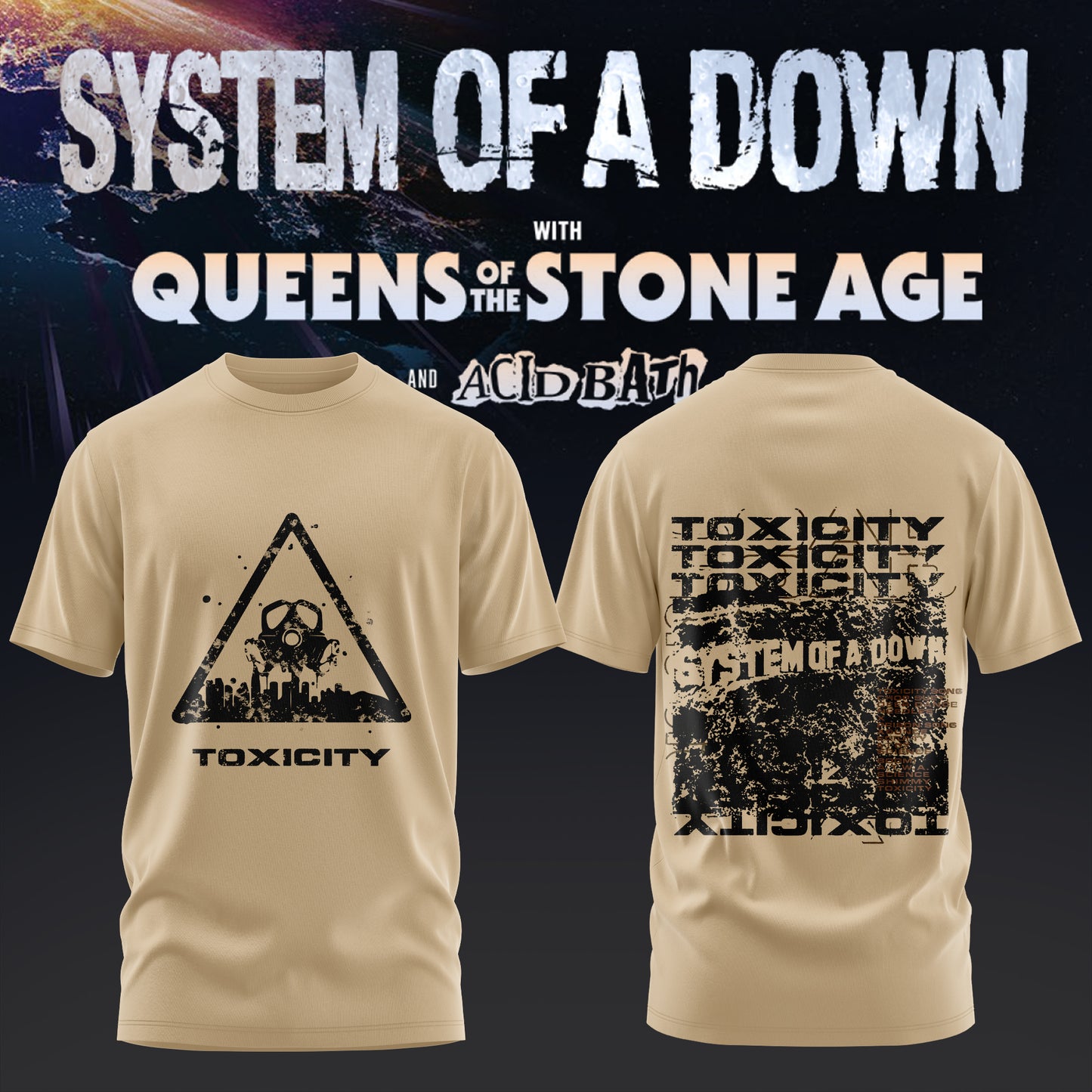 S.O.A.D – UK & EU Tour 2026 Limited T-Shirt