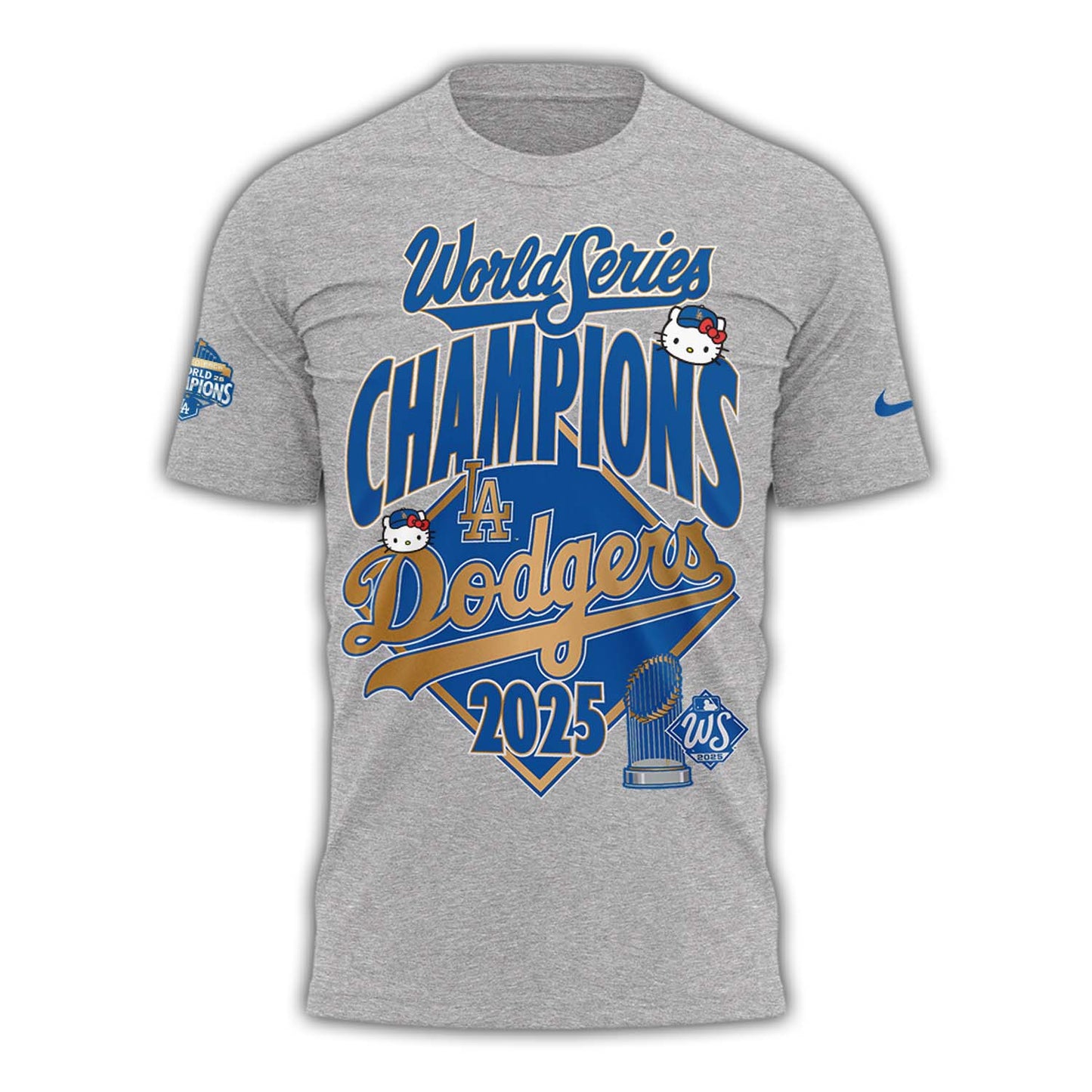 Limited Edition HK x DODGERS CHAMPIONS 2025 Tshirt