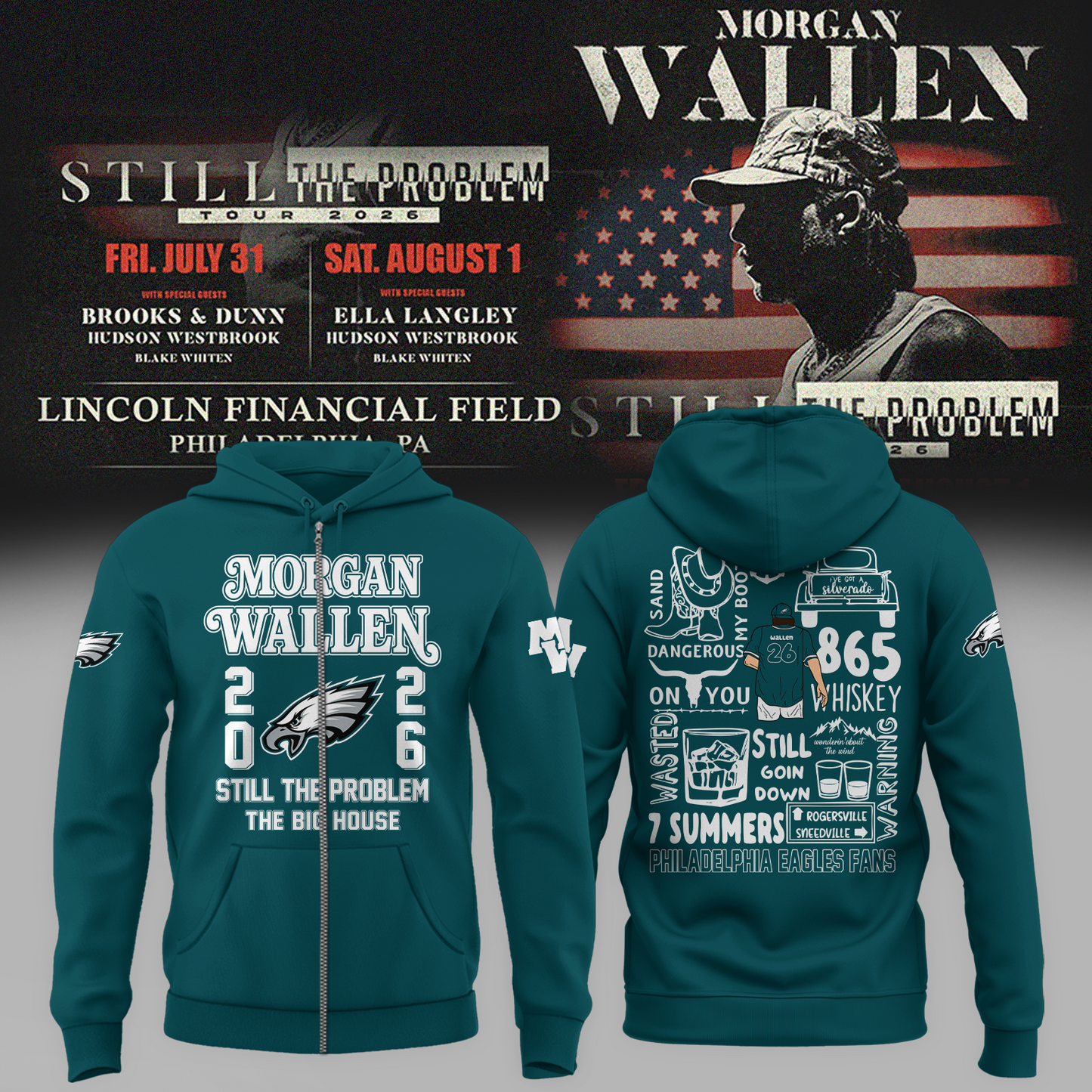 STP 2026 Southern Tour Zip Hoodie 4