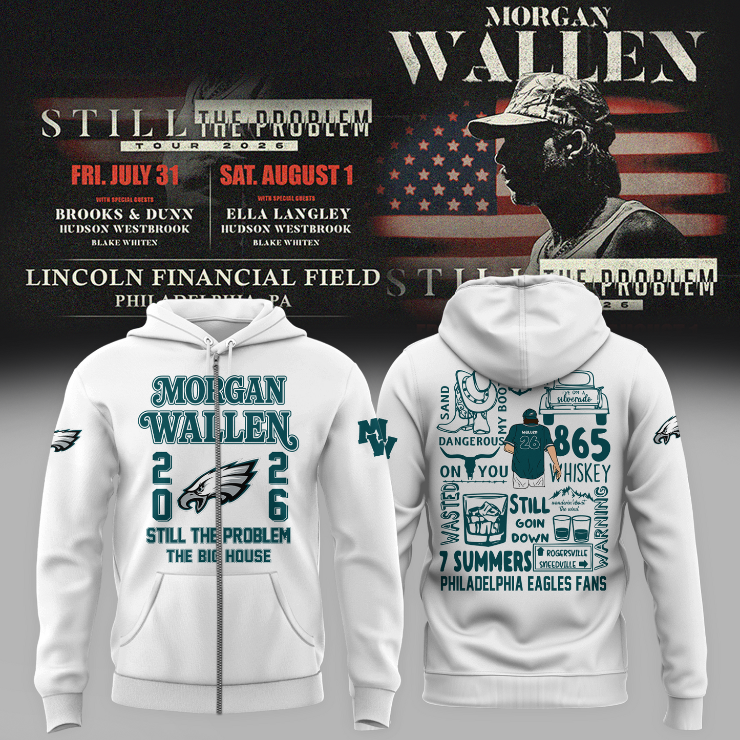STP 2026 Southern Tour Zip Hoodie 3