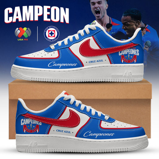 Cruz Azul 2026 Campeones Royal Blue Shoes