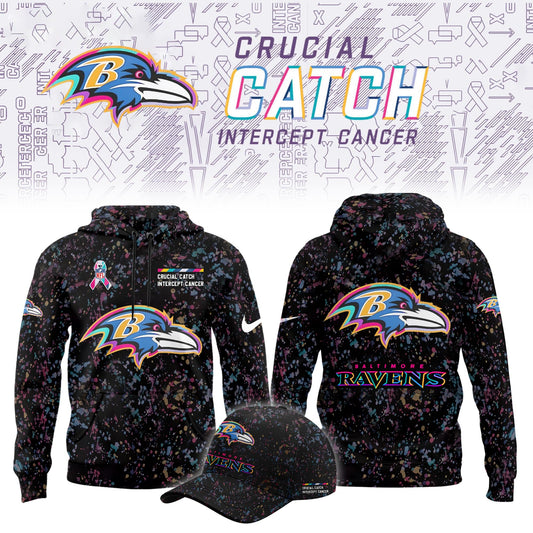 Baltimore Ravens Crucial Catch Limited Hoodie