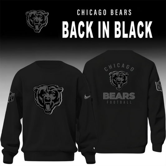 Chicago Bears 2026 Back In Black Limited Edition Sweater