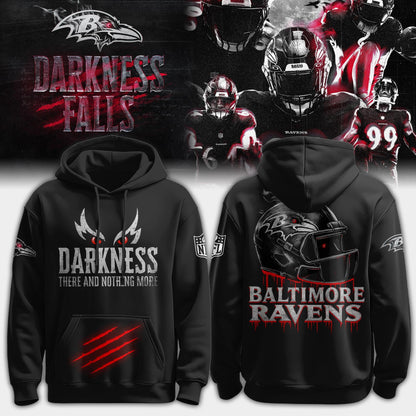 Ravens All-Black Darkness Hoodie