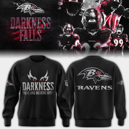Ravens All-Black Darkness Sweatshirt