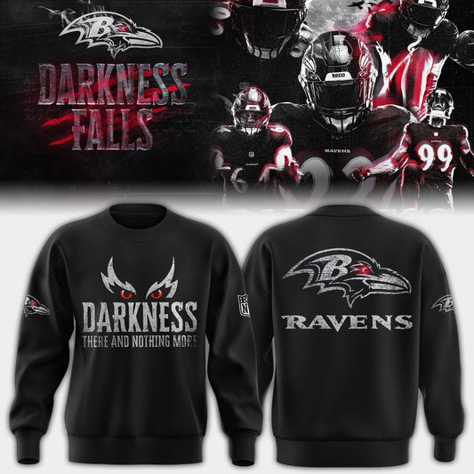 Ravens All-Black Darkness Sweatshirt