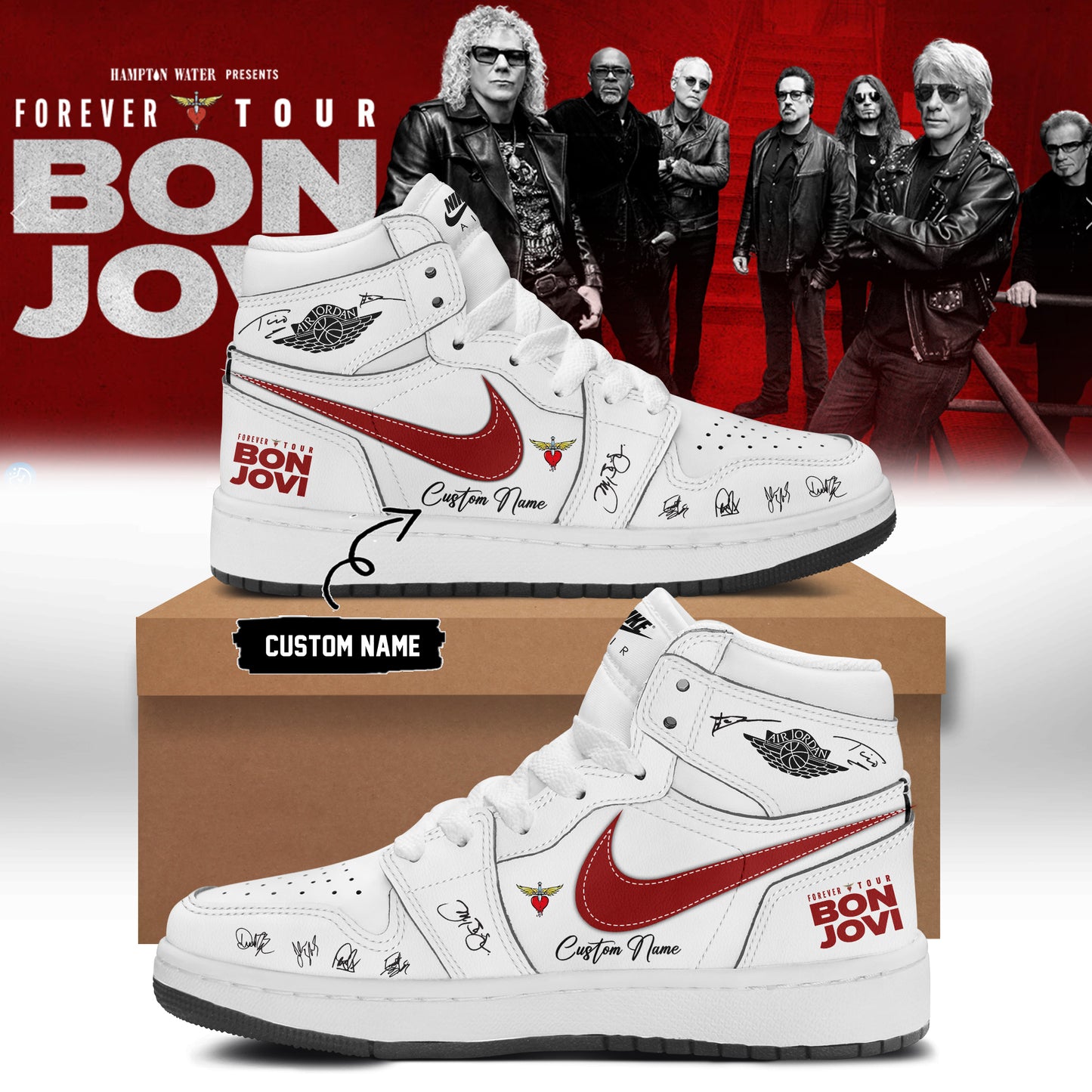 BON JOVI “Forever Tour” Signature Collection Limited Edition – Shoes 11