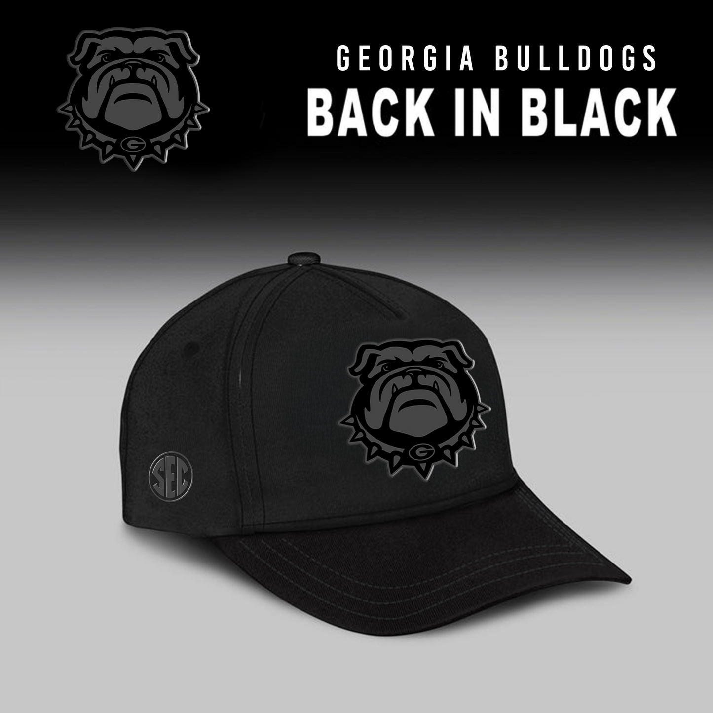Georgia Bulldogs 2026 Back In Black Limited Edition T-Shirt