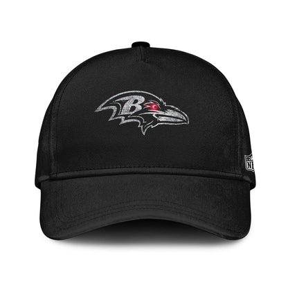 Ravens All-Black Darkness Zip Hoodie