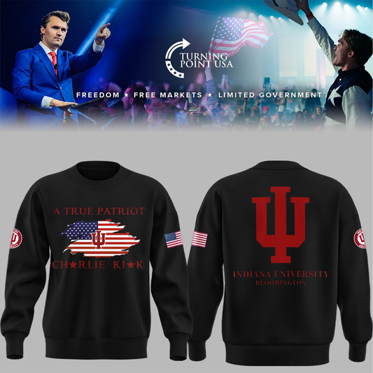 Limited Edition Indiana University x Turning Point USA Sweatshirt