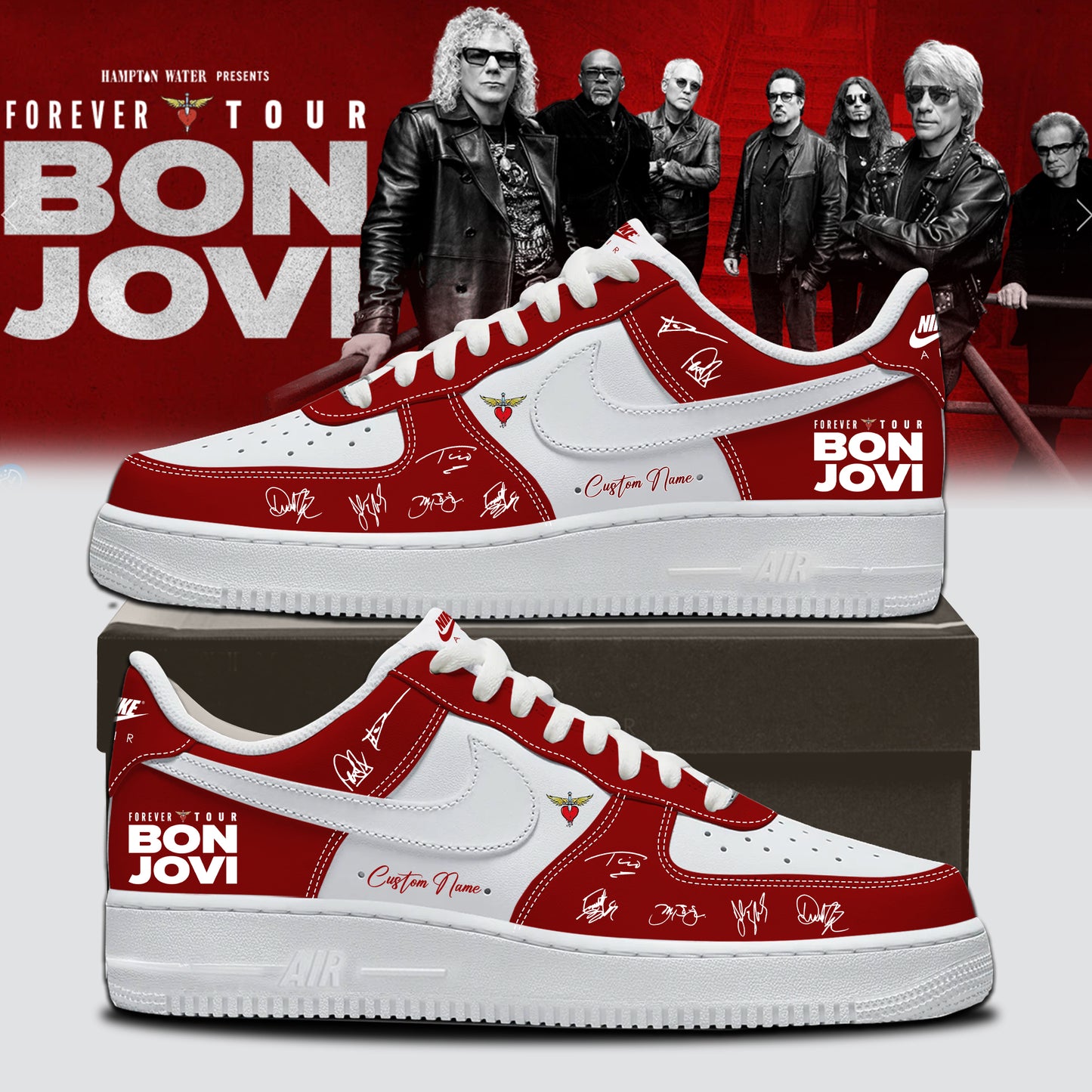 BON JOVI “Forever Tour” Signature Collection Limited Edition – Shoes 10
