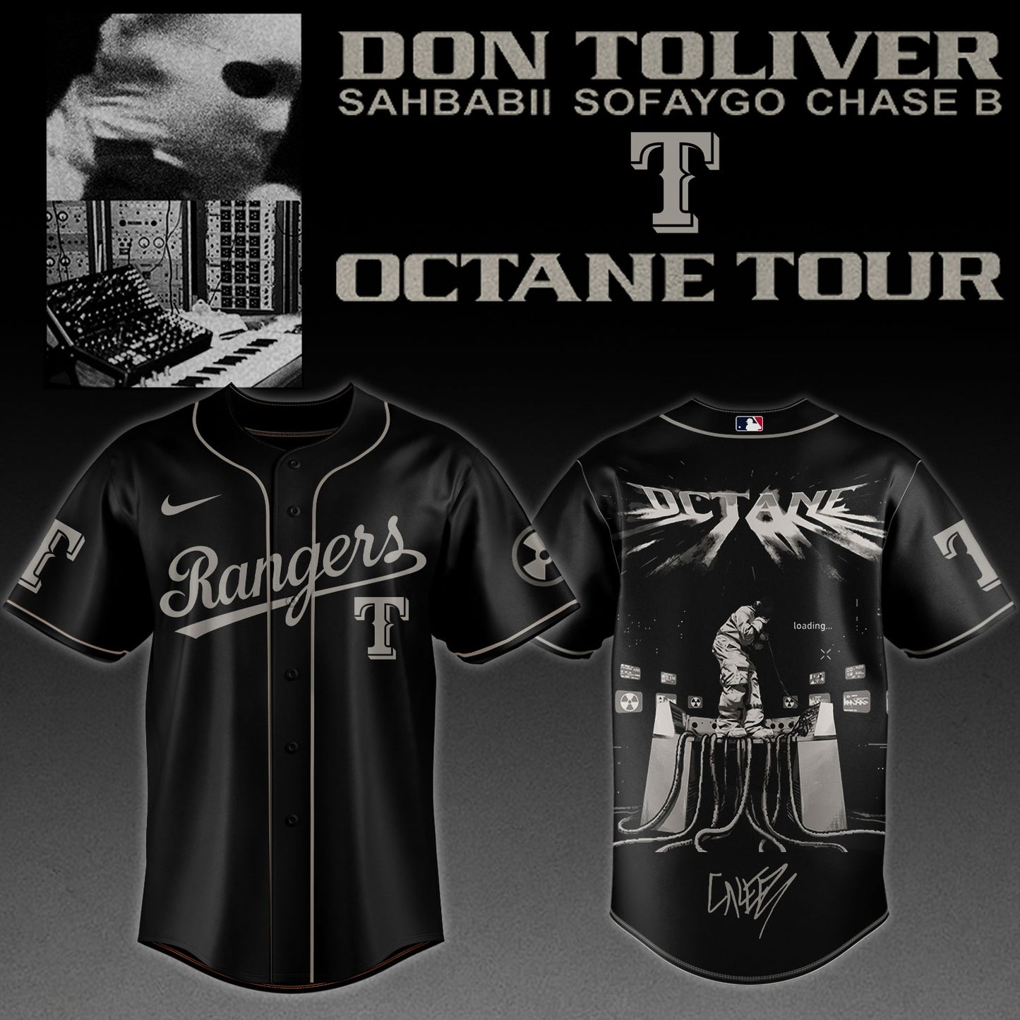 ..MLB ALL TEAMS x Don Toliver Octane Tour Jersey