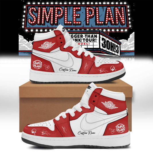 Simple Plan " The Bigger Than You Think! Tour "  Shoes 3