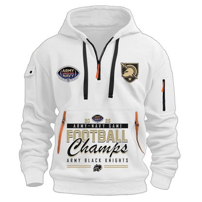 Army Champion KN09 White Hoodie + Unisex Limited Style
