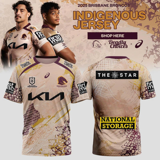 Broncos Launch 2025 Indigenous  JERSEY
