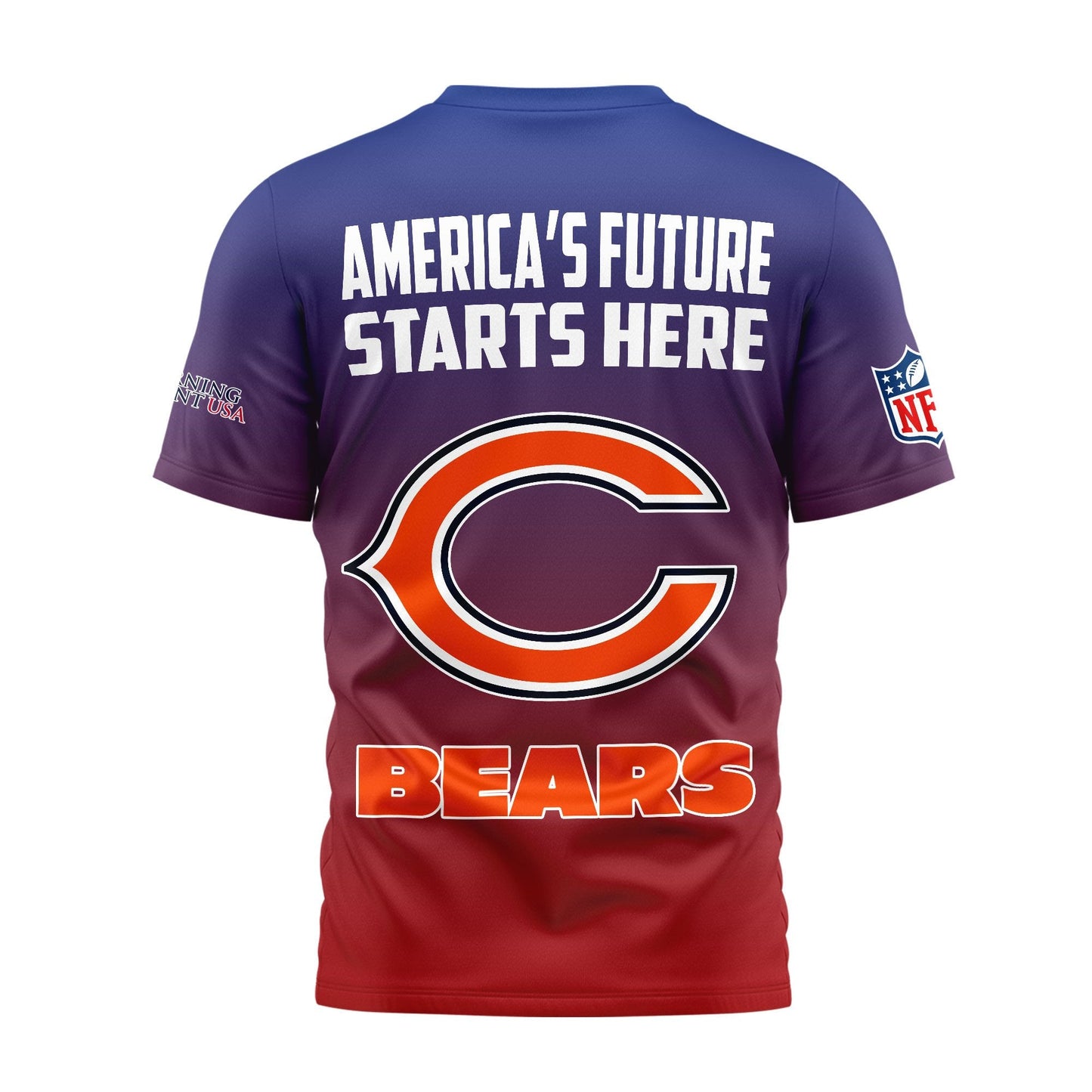 Chicago Bears | Premium American Fest 2025 3D Shirt TD