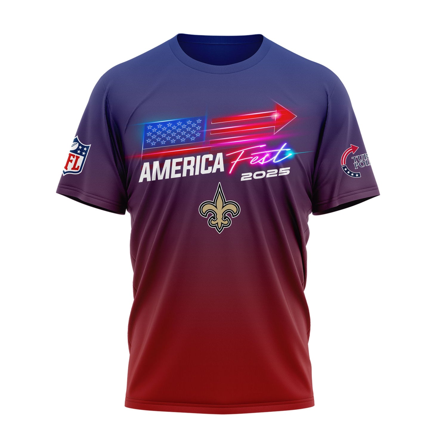 New Orleans Saints | Premium American Fest 2025 3D Shirt TD