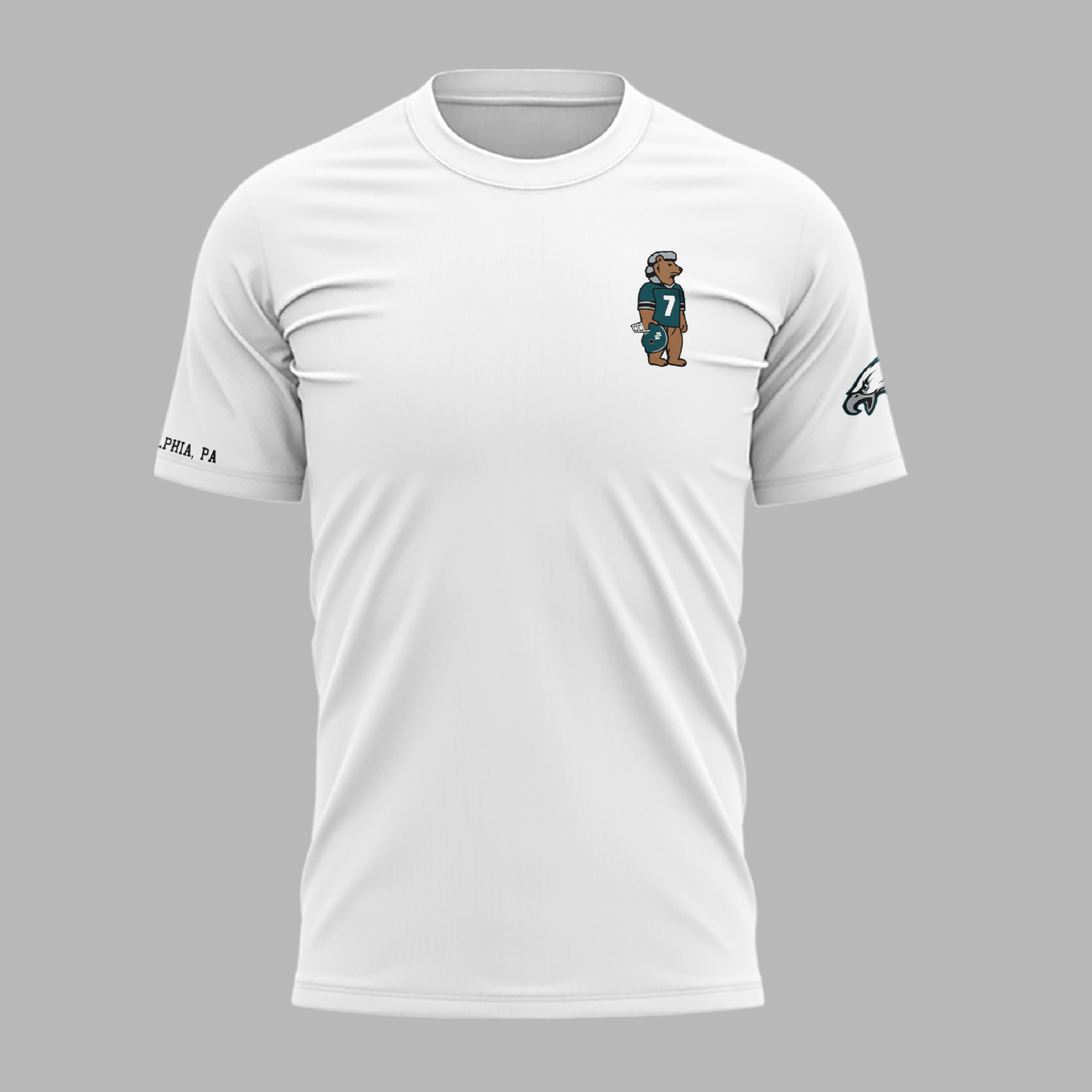Exclusive Morgan Wallen x Philadelphia Ealges White T-Shirt 2026