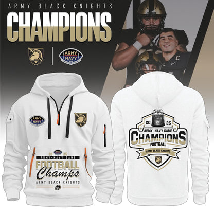 Army Champion KN09 White Hoodie + Unisex Limited Style