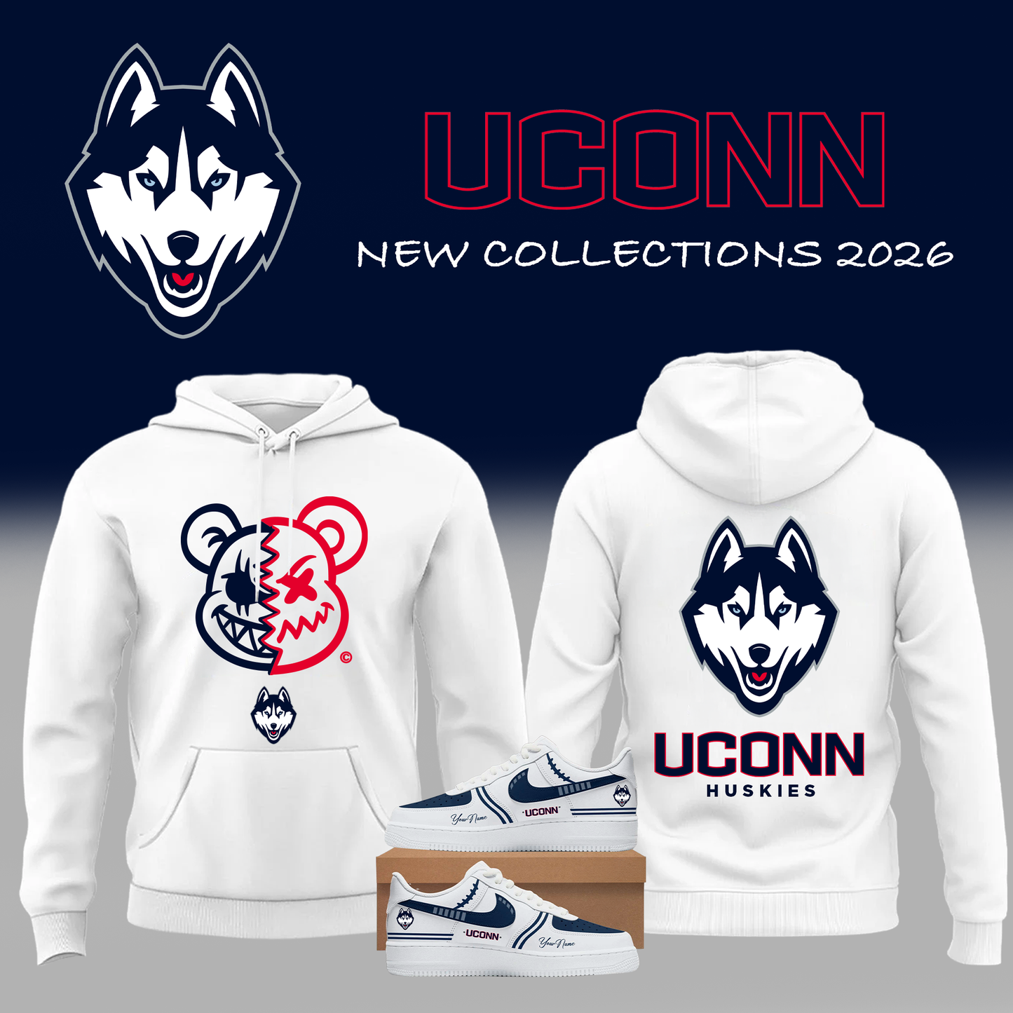 UConn Huskies 2026 New Collections - Best Gift For Fans 🎁