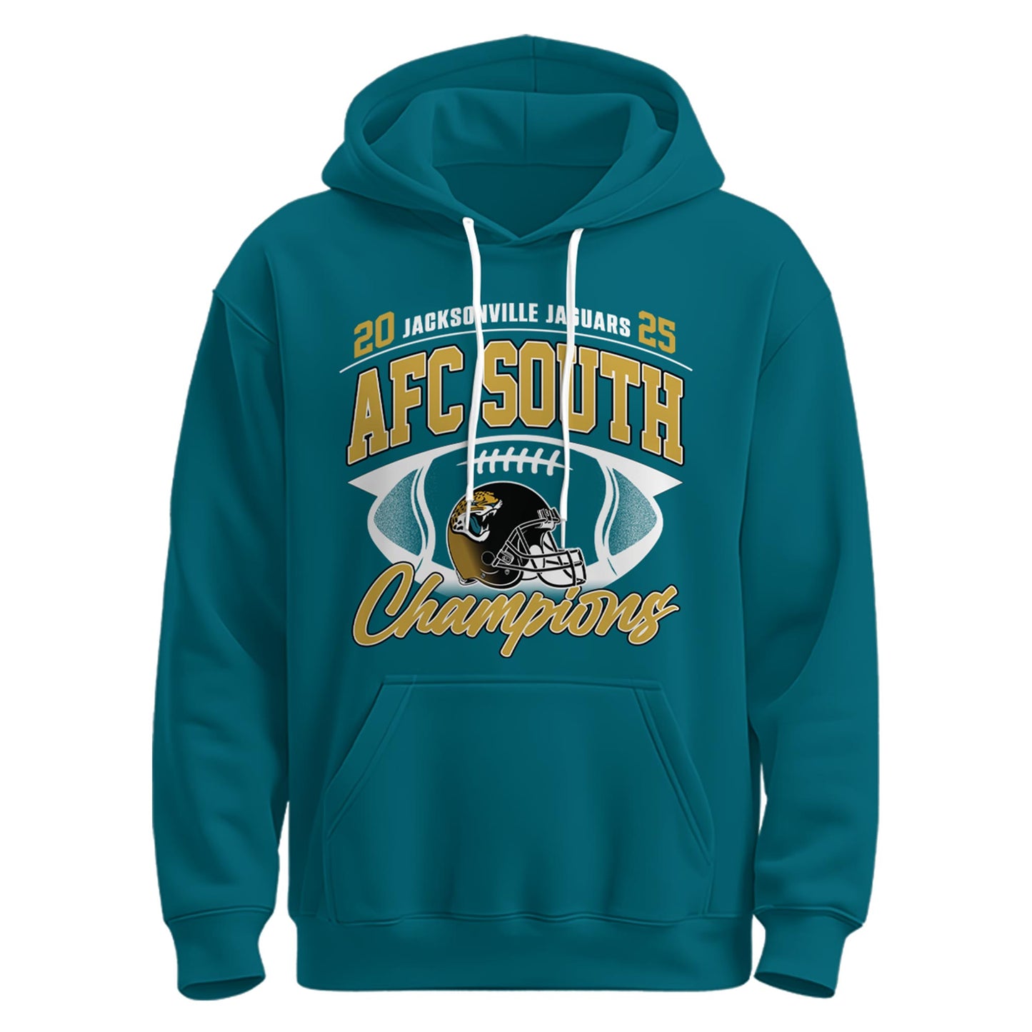 Jacksonville Jaguars 2025 AFC South Champions Hoodie