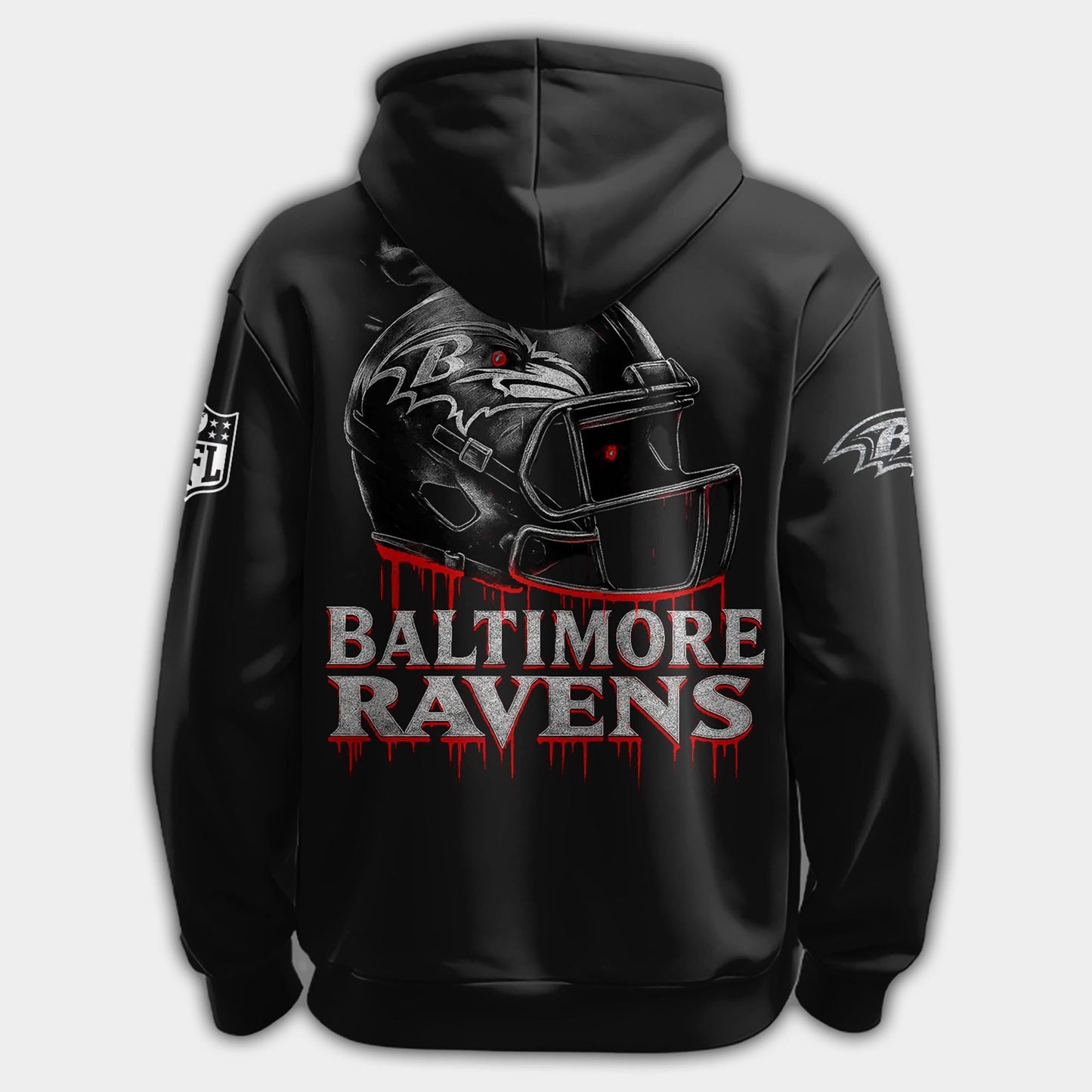 Ravens All-Black Darkness Hoodie