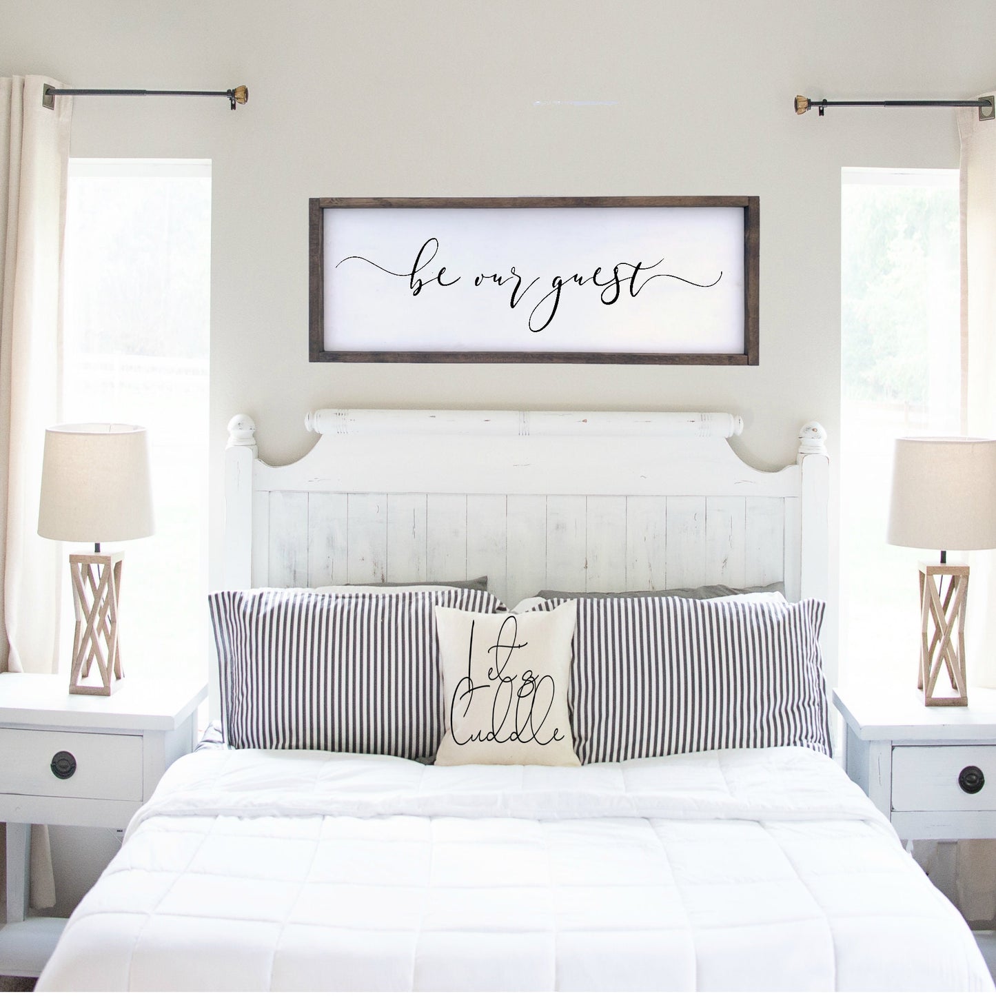 Be Our Guest Wood Sign, Guest Room Sign, Guest Room Decor, Guest Bedroom Sign, Farmhouse Decor, Wood Sign, Bedroom Wall Sign